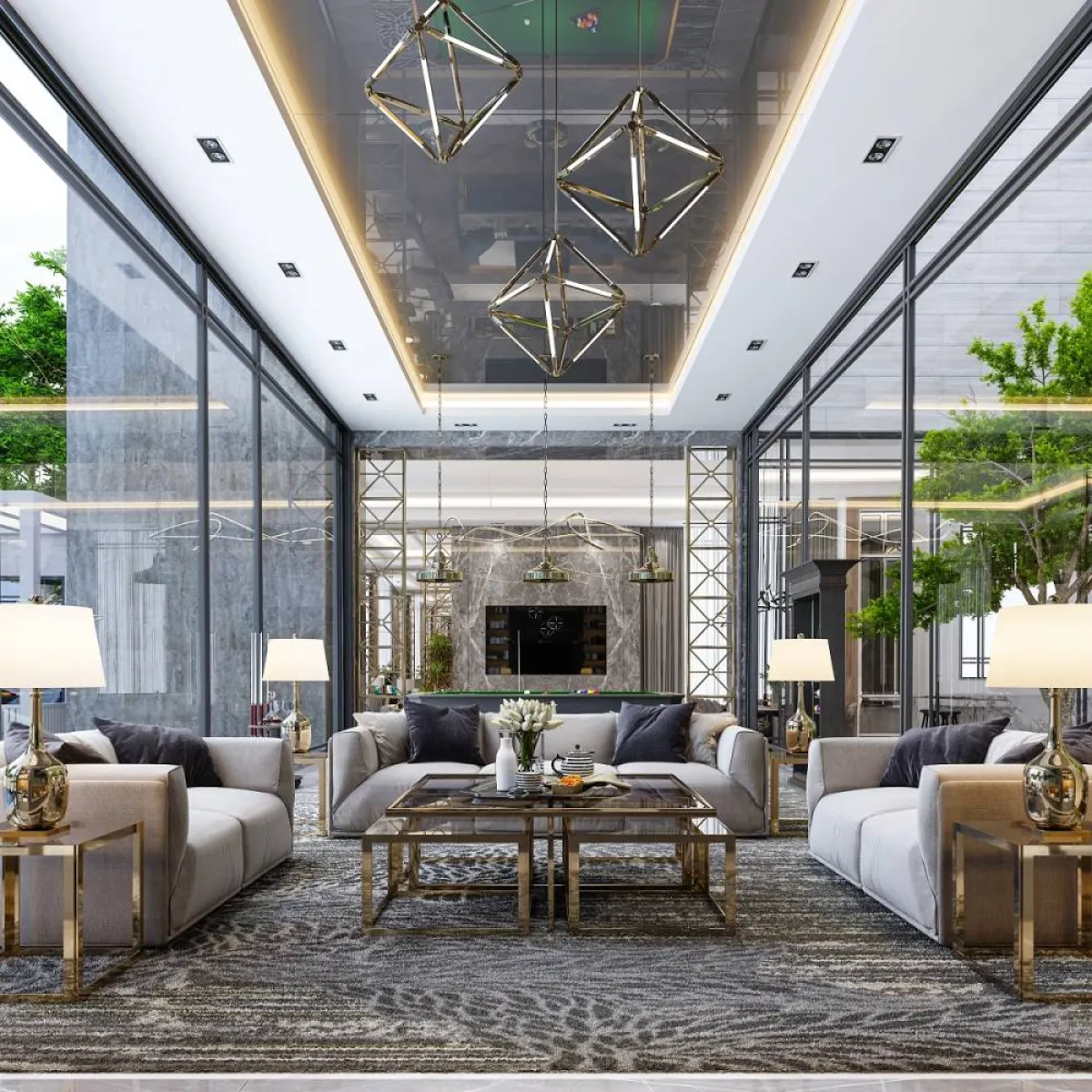 الإضاءة متعدّدة المصادر، وتشتمل على السبوتات