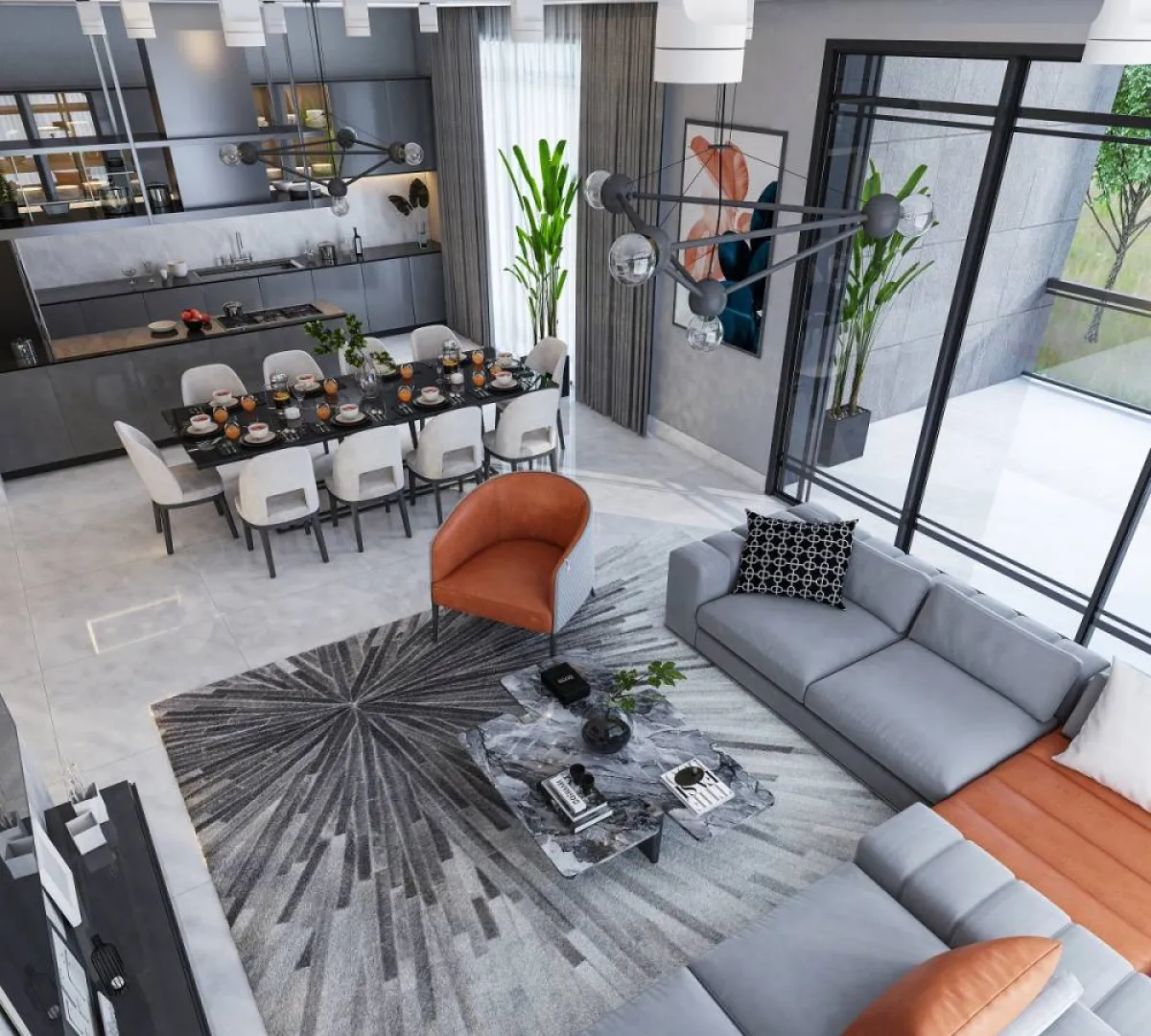 من المُحبذ اختيار قطع الأثاث المتفرقة