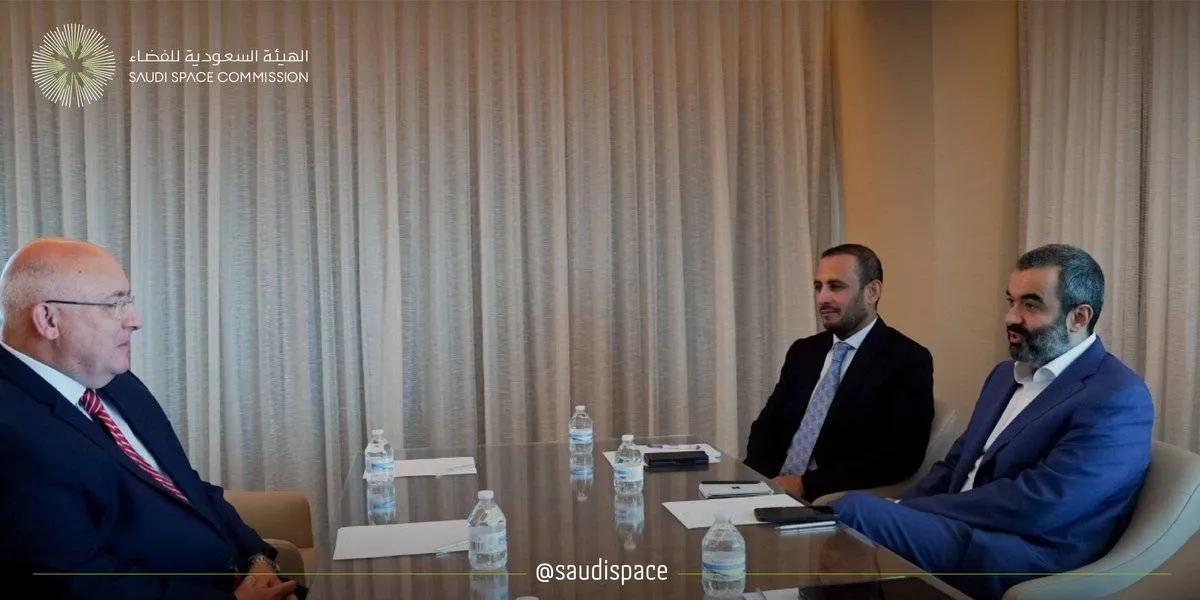 شراكات استثمارية وتنموية لقطاع الفضاء بالمملكة مع شركات الفضاء الأمريكية - الصورة من حساب الهيئة السعودية للفضاء على تويتر