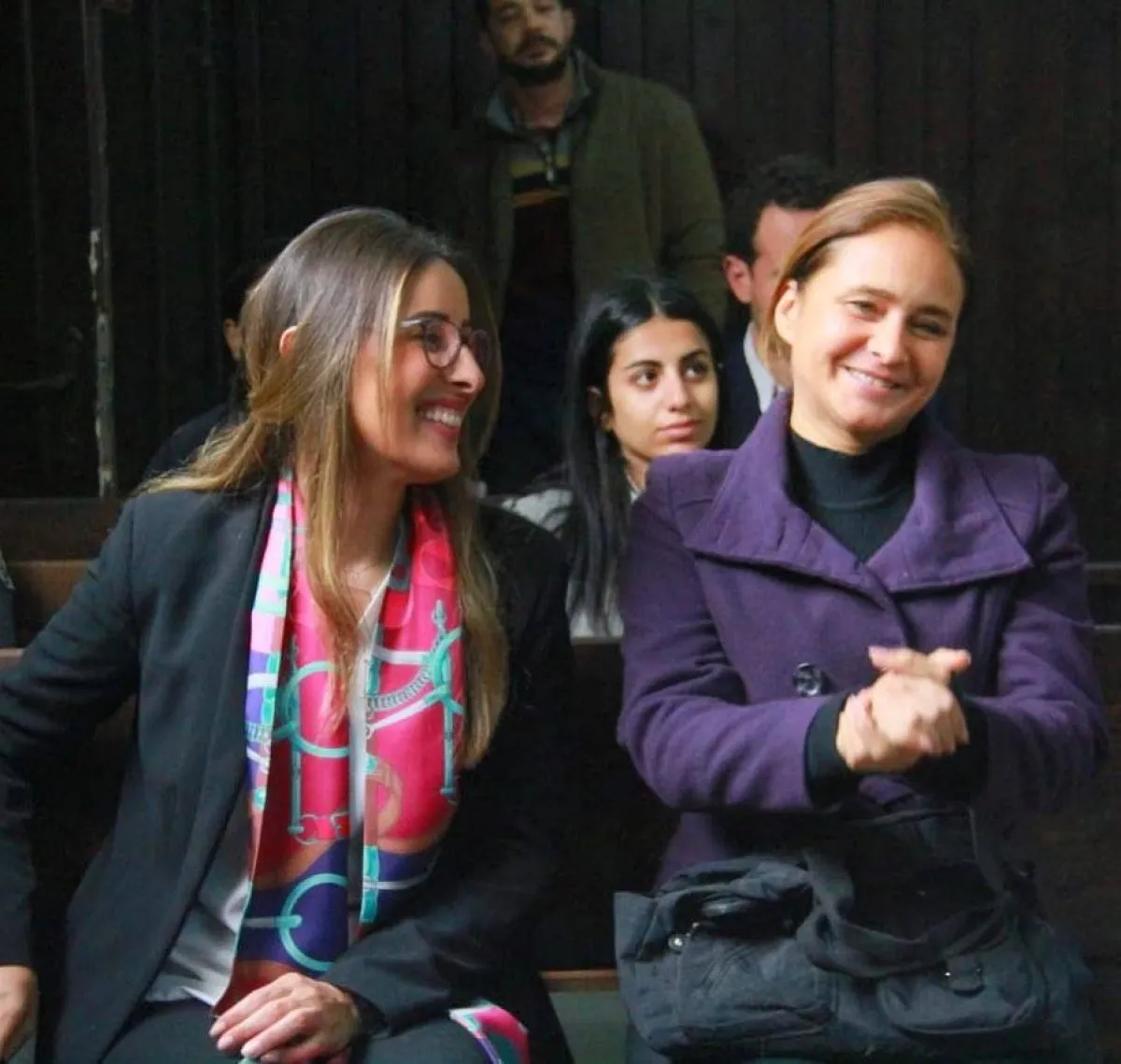 جيلان علاء ونيللي كريم في مسلسل فاتن أمل حربي - الصورة من حسابها على فيسبوك