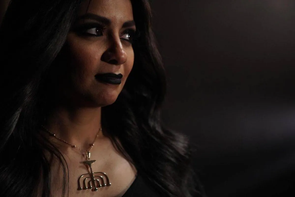 سهر الصايغ في دور مليكة - صورة من حسابها على إنستجرام