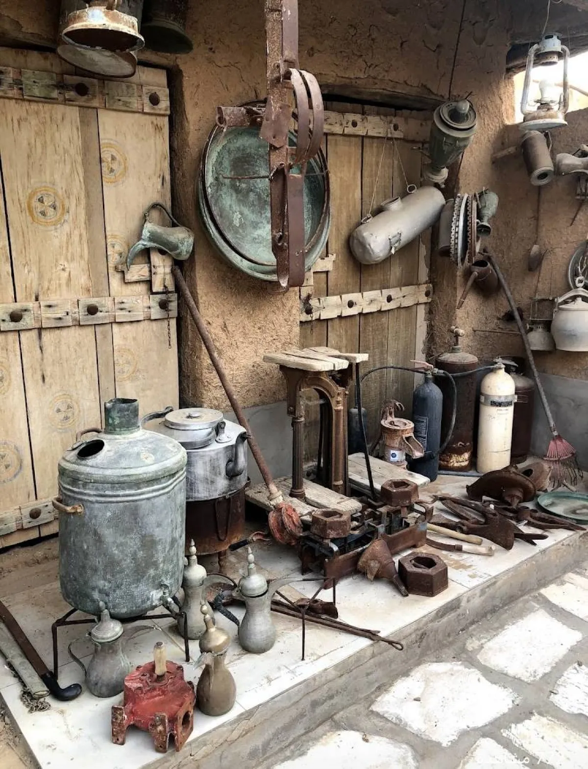 تظهر الصورة جانب متحف الحمدان مصدر الصورة المرشد السياحي ماجد البيلالي