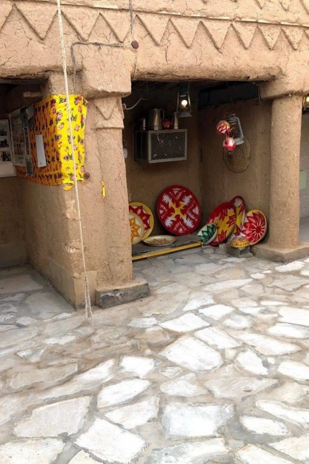 تظهر الصورة جانب متحف الحمدان مصدر الصورة المرشد السياحي ماجد البيلالي