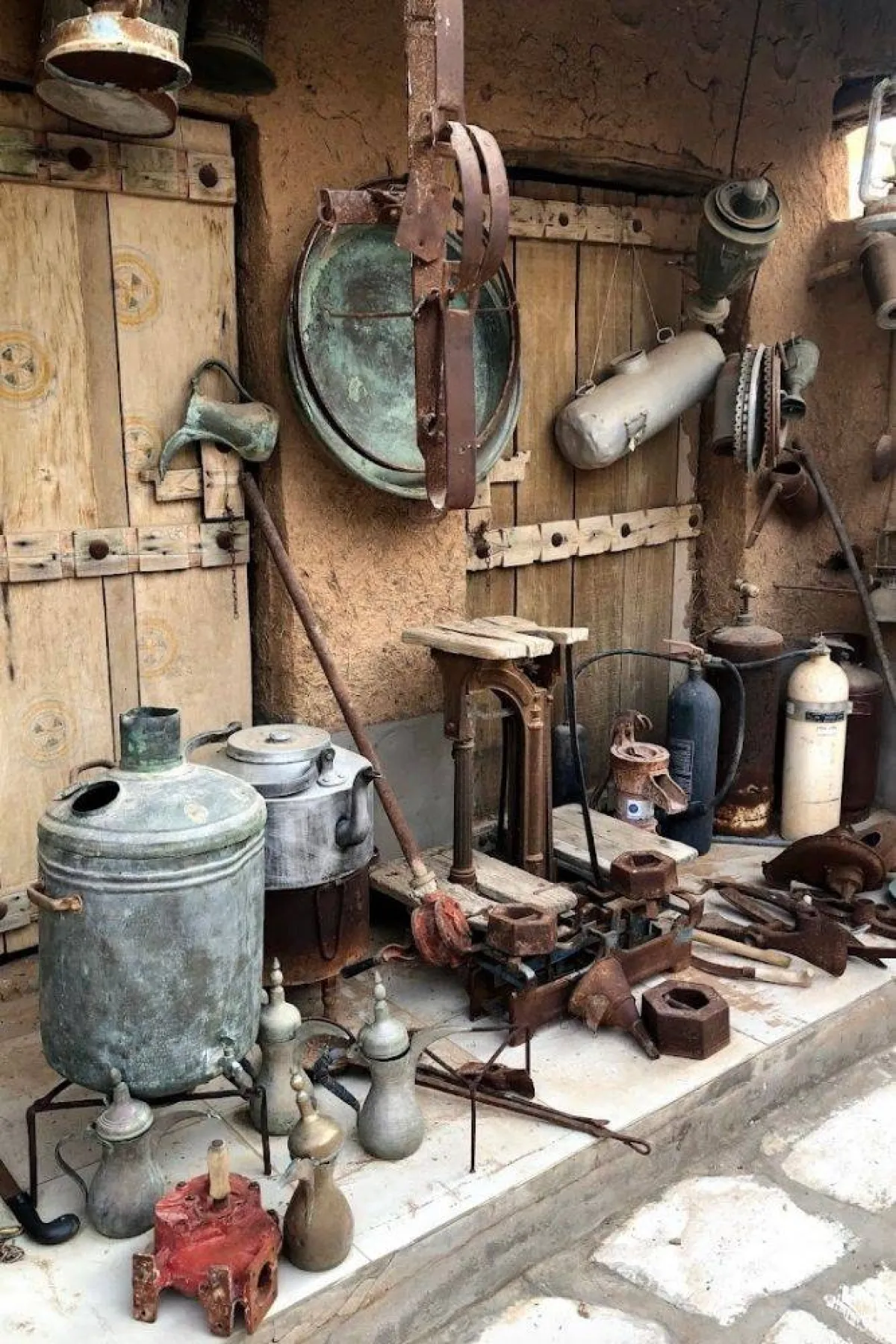 تظهر الصورة جانب متحف الحمدان مصدر الصورة المرشد السياحي ماجد البيلالي