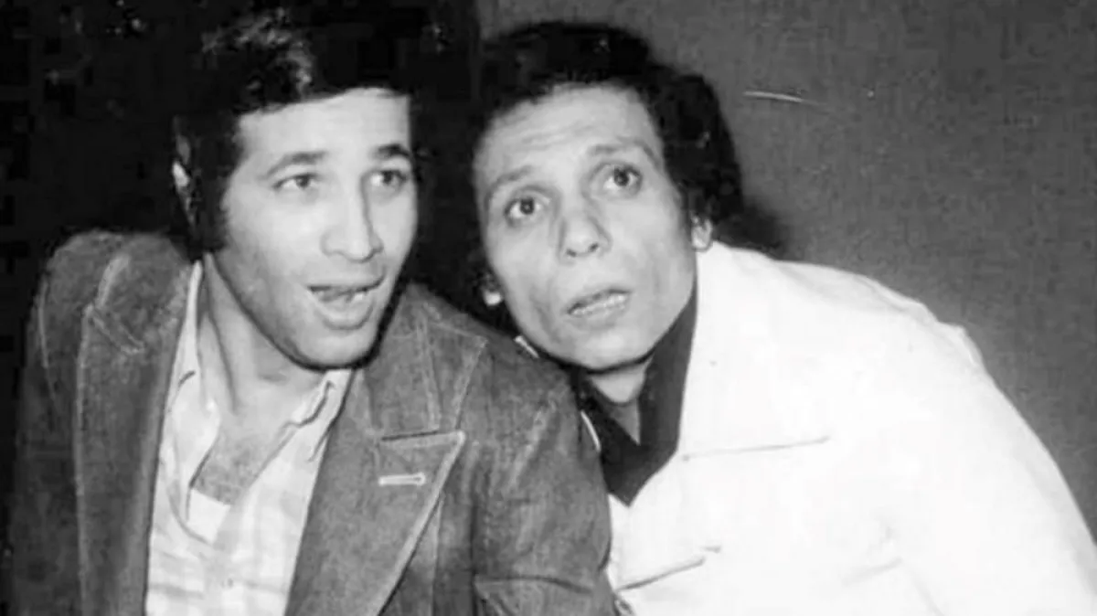 عادل إمام وسعيد صالح - الصورة من أرشيف المحرر