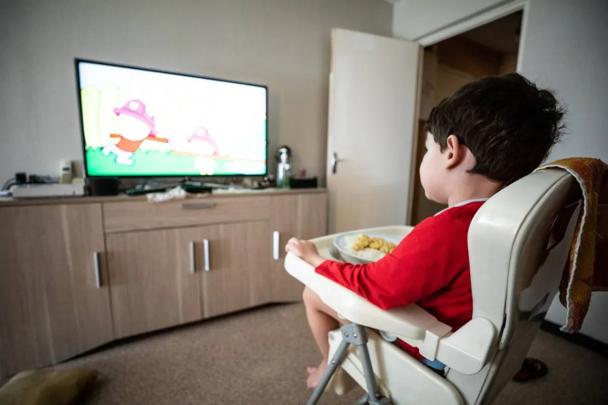 صورة لطفل مصاب بالتوحد