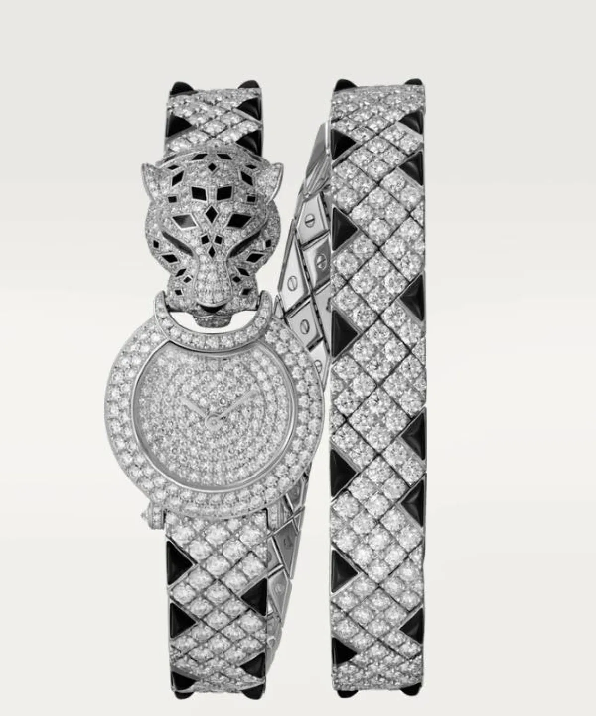 ساعة بشكل النمر