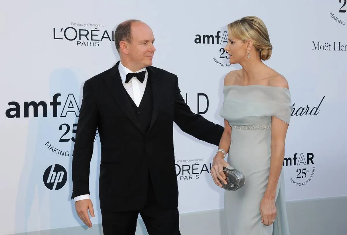 الأمير ألبرت والأميرة شارلين- الصورة من موقع Zimbio