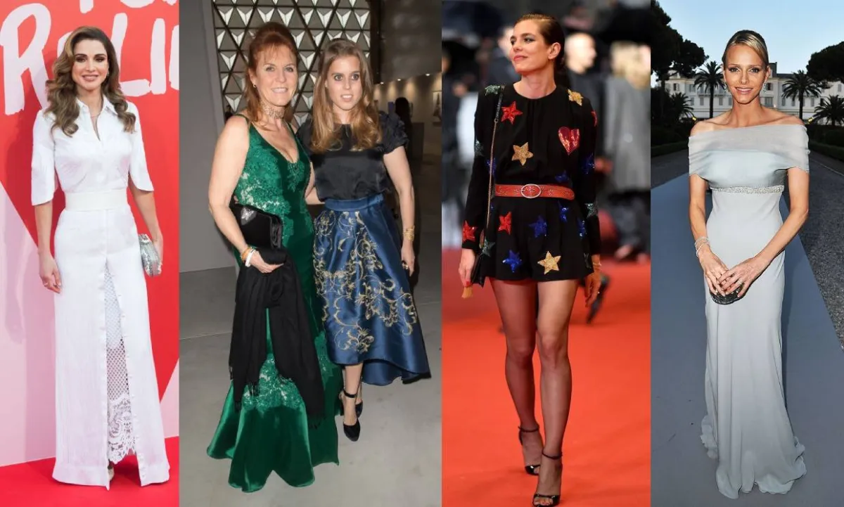 العائلات الملكية في مهرجان كان- الصورة من موقع Hello