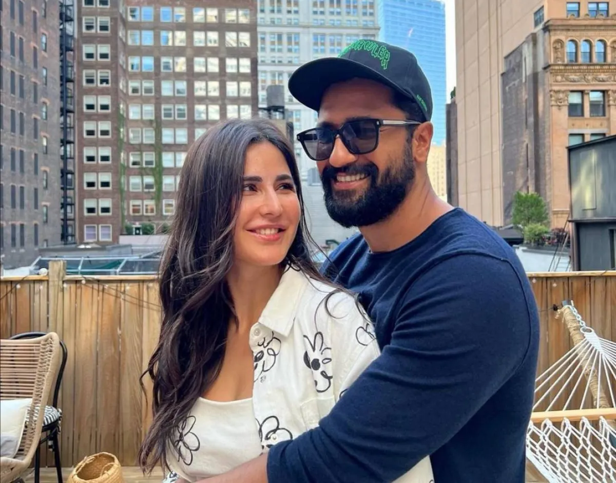 فيكي كوشال وكاترينا كيف- الصورة من حساب كاترينا كيف على إنستغرام