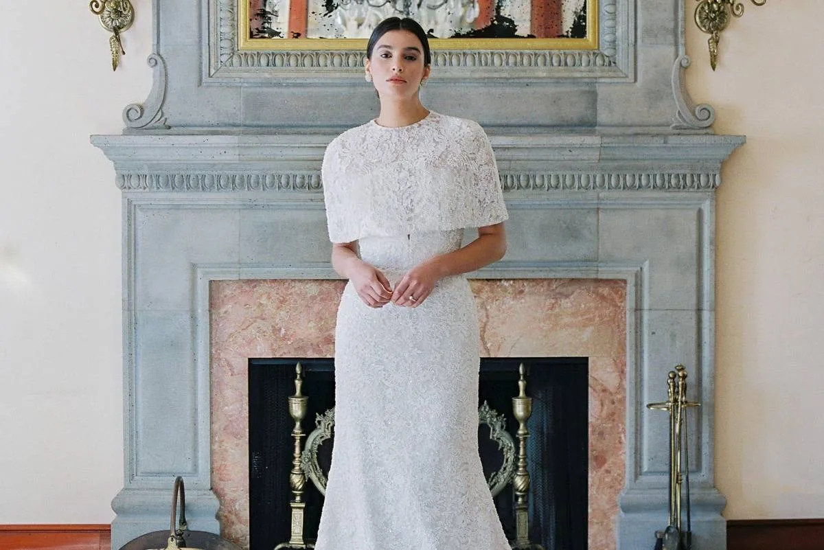 موديلات فساتين زفاف للحفلات الخارجية