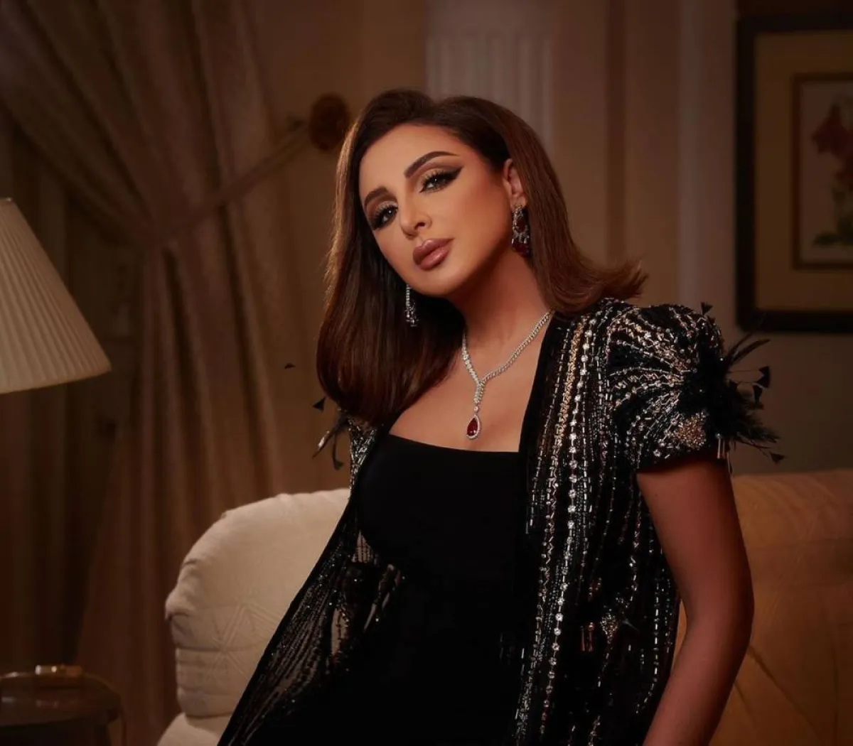 أنغام - الصورة من حسابها على انستعرام