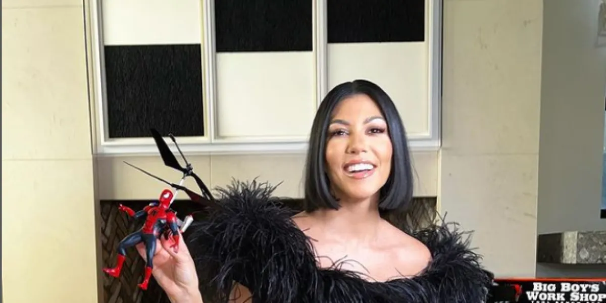 الأمريكية كورتني كارداشيان - الصورة من حسابها في انستغرام