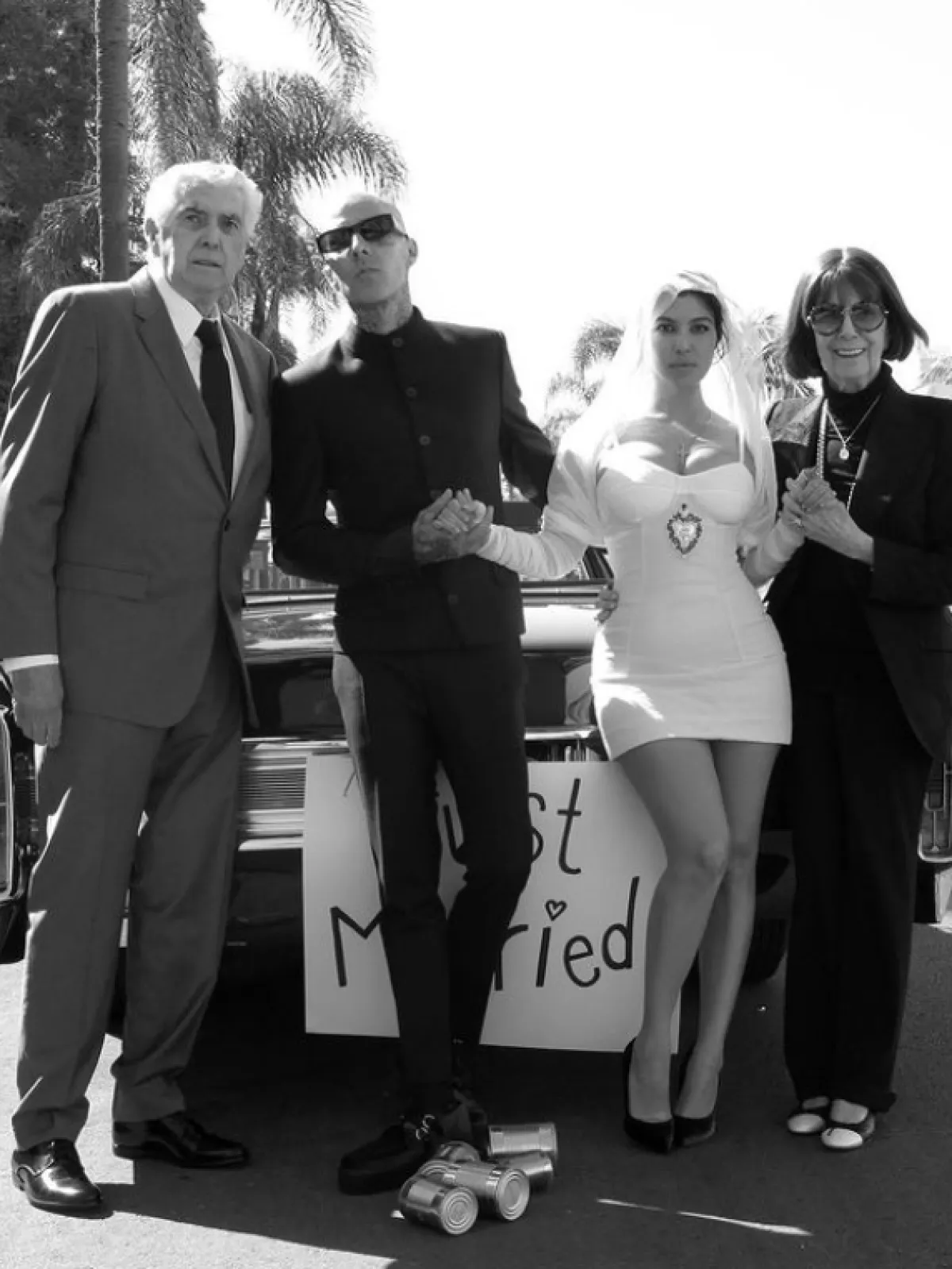 من زفاف كورتني كارداشيان - الصور من حسابها في انستغرام