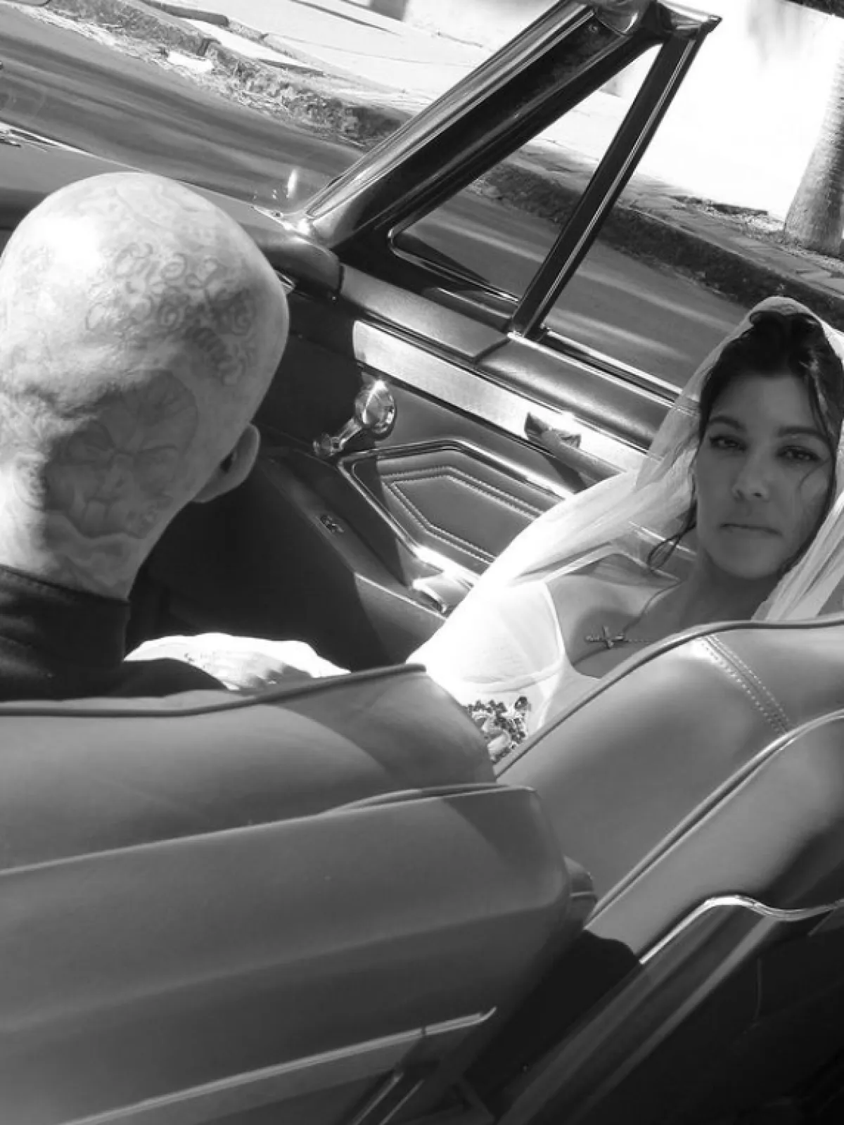 من زفاف كورتني كارداشيان - الصور من حسابها في انستغرام