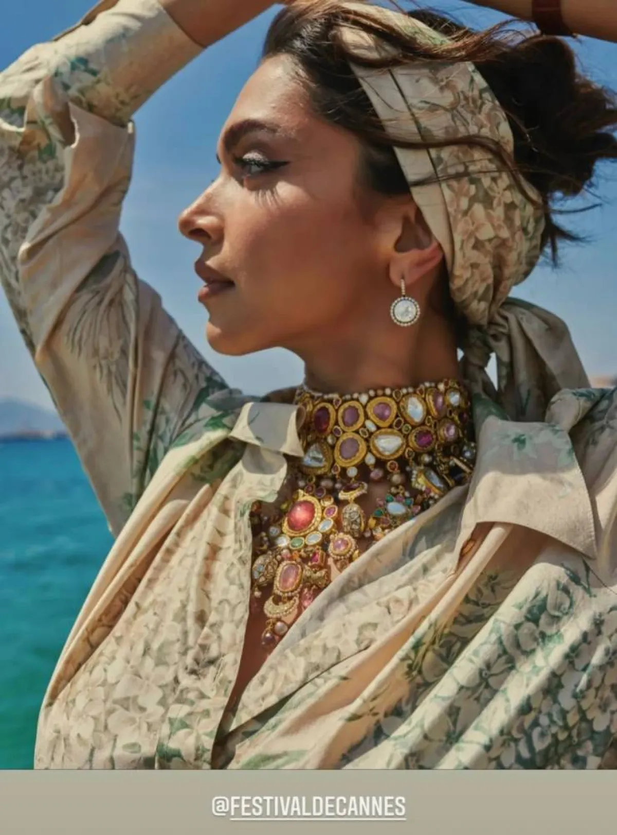 مكياج ديبيكا في كان