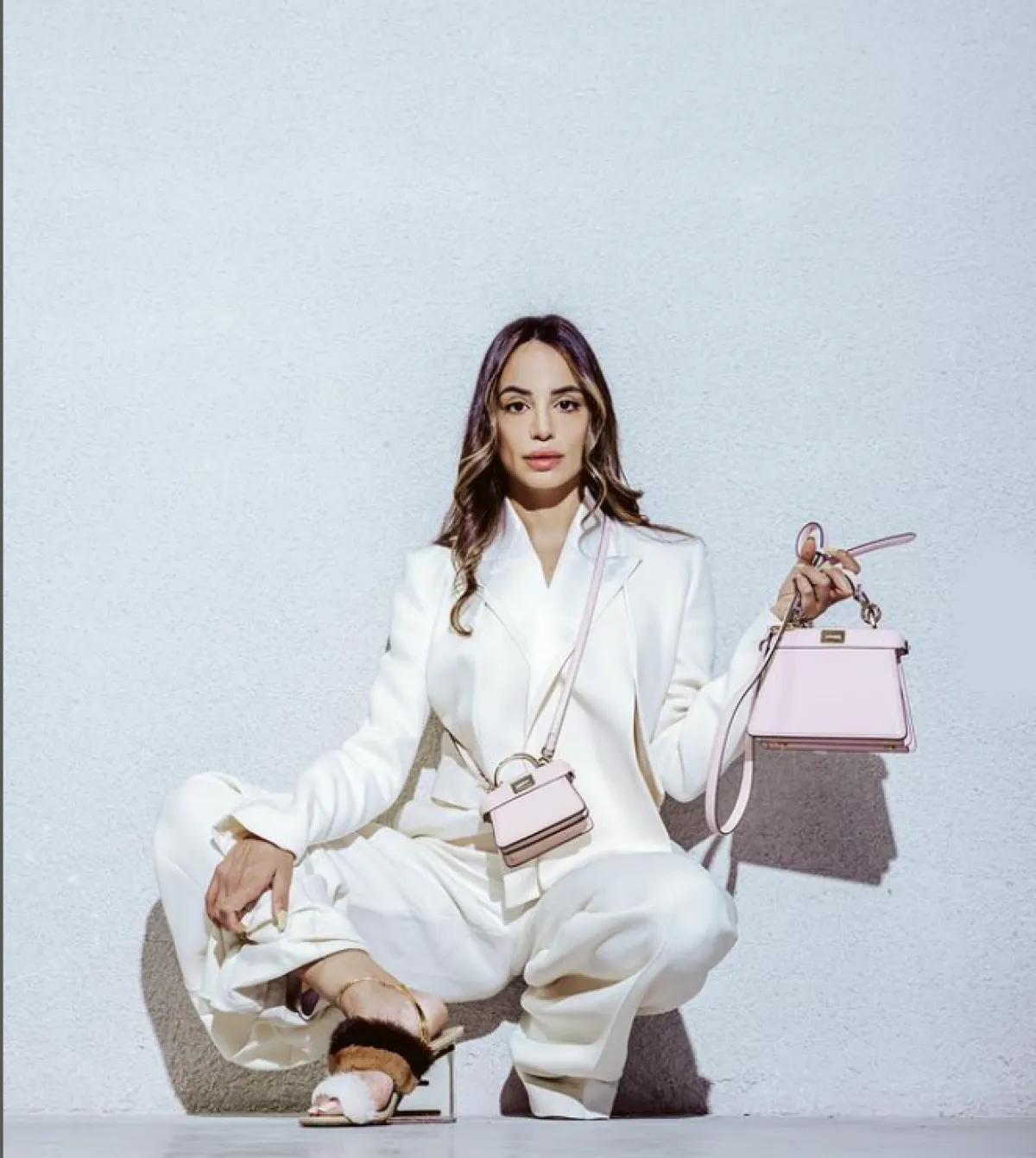 زينب الحلو ترتدي من فندي