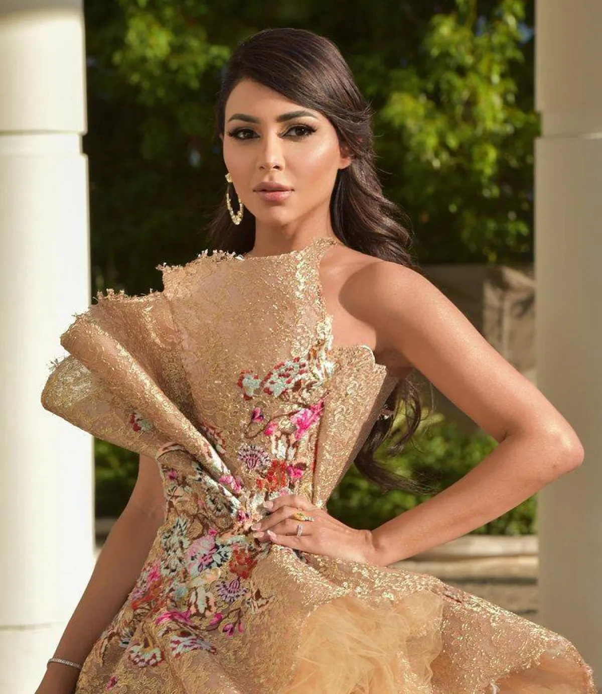 مجوهرات مهيرة عبد العزيز-الصورة من حساب النجمة على انستغرام