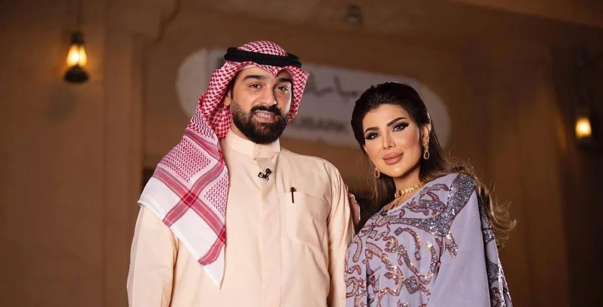 إلهام الفضالة وزوجها شهاب جوهر - صورة من حسابها على إنستجرام