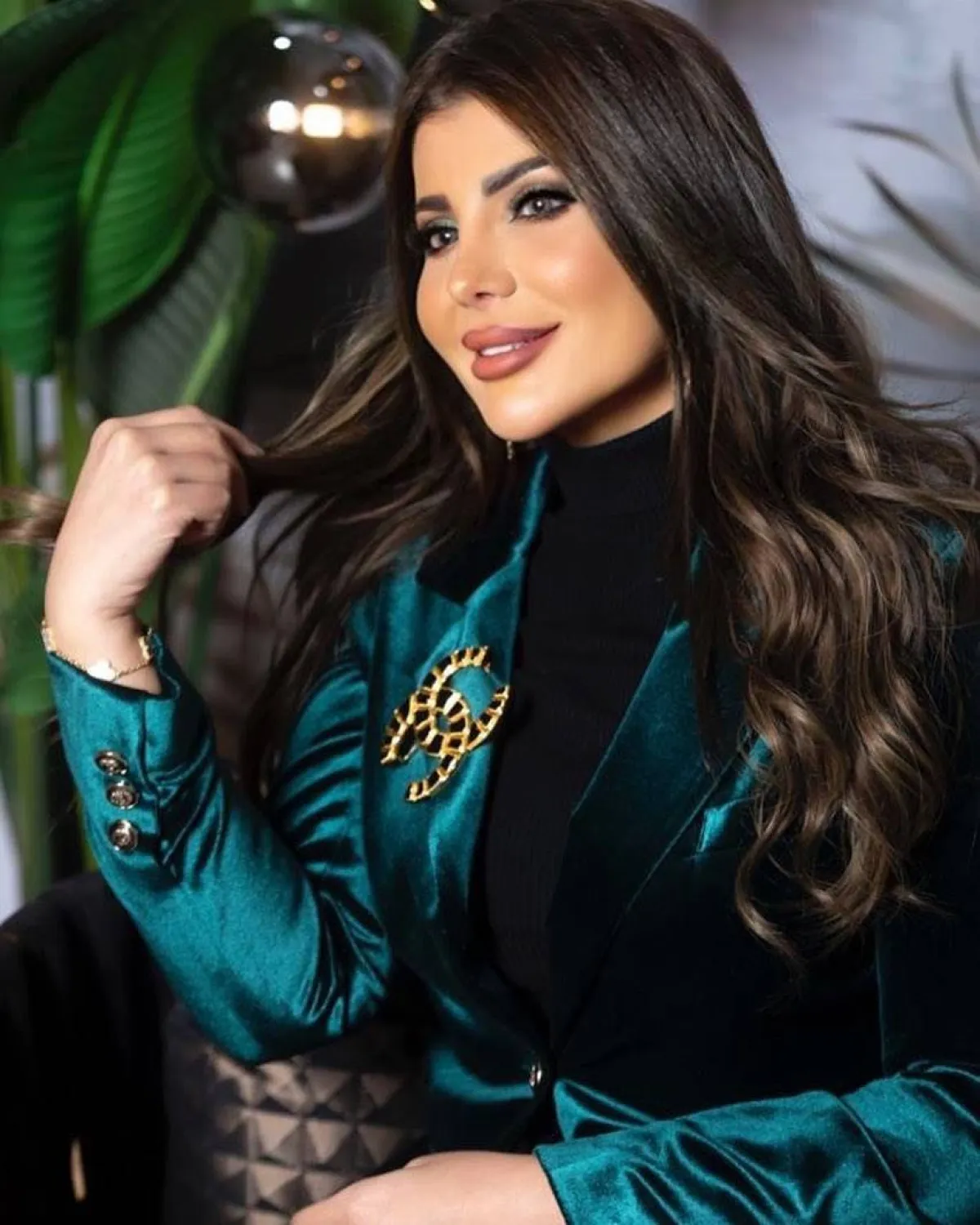 الممثلة إلهام الفضالة - صورة من حسابها على إنستجرام