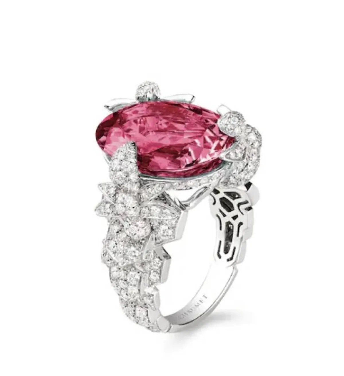 خاتم الالماس والتورمالين