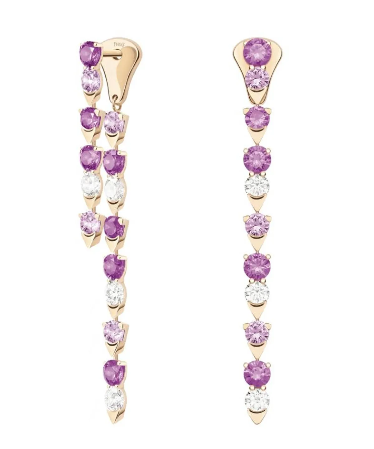 اقراط طويلة