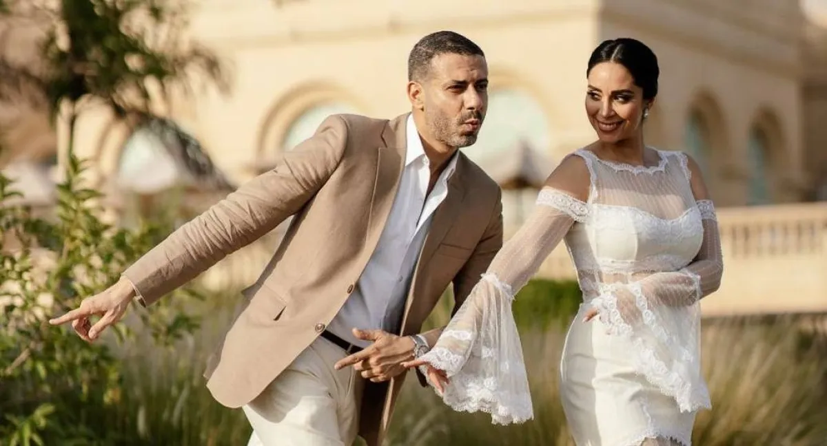  محمد فراج وبسنت شوقي - صورة من صفحة بسنت شوقي على موقع " انستغرام"