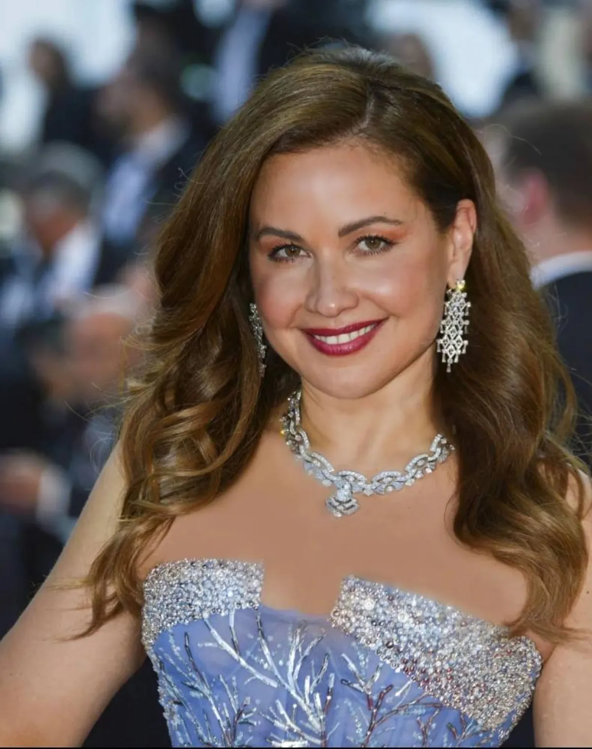 مكياج ريا في مهرجان كان  الصورة من حسابها الرسمي على إنستغرام