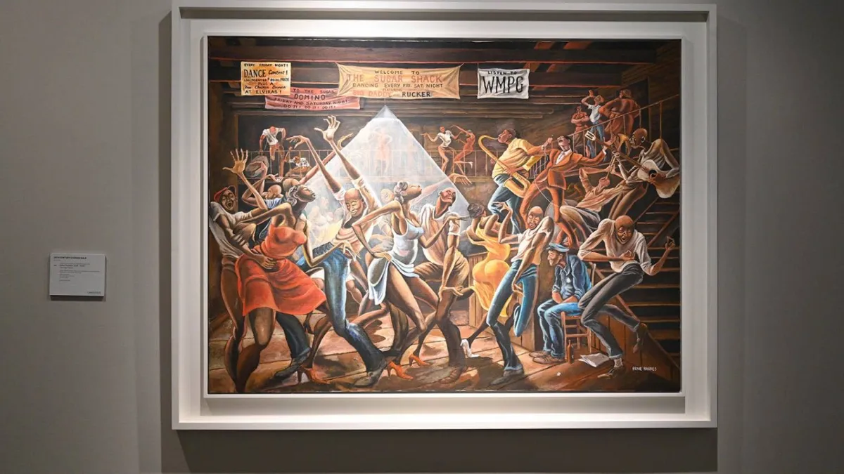 صورة لوحة الفنان إيرني بارنز