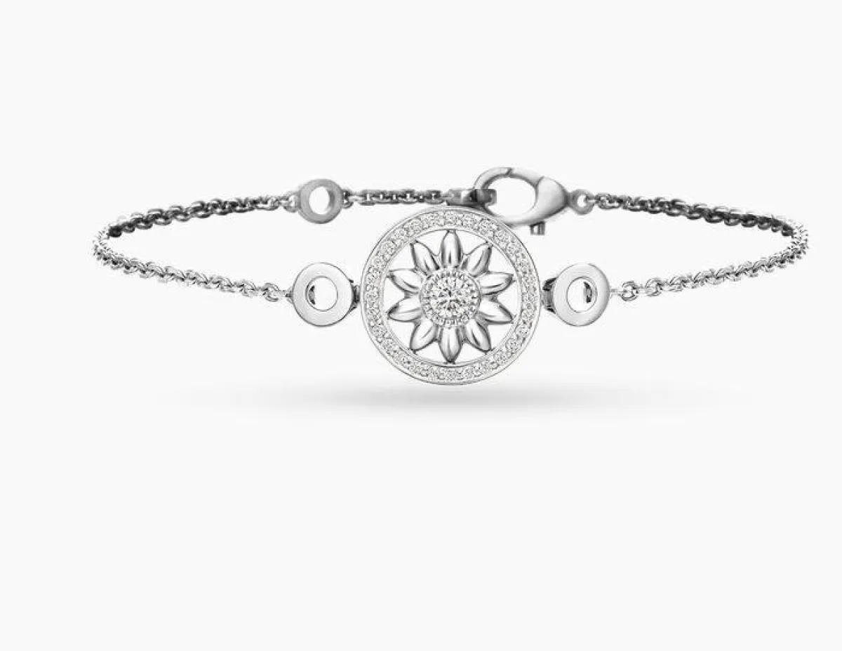 سوار معدني من هاري وينستون Harry Winston