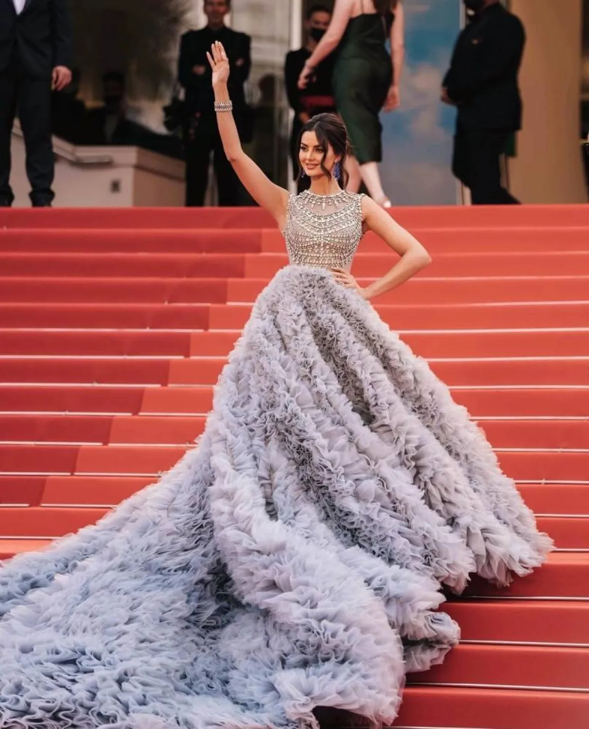 إطلالة ماهلاغا جابري في مهرجان كان 2022