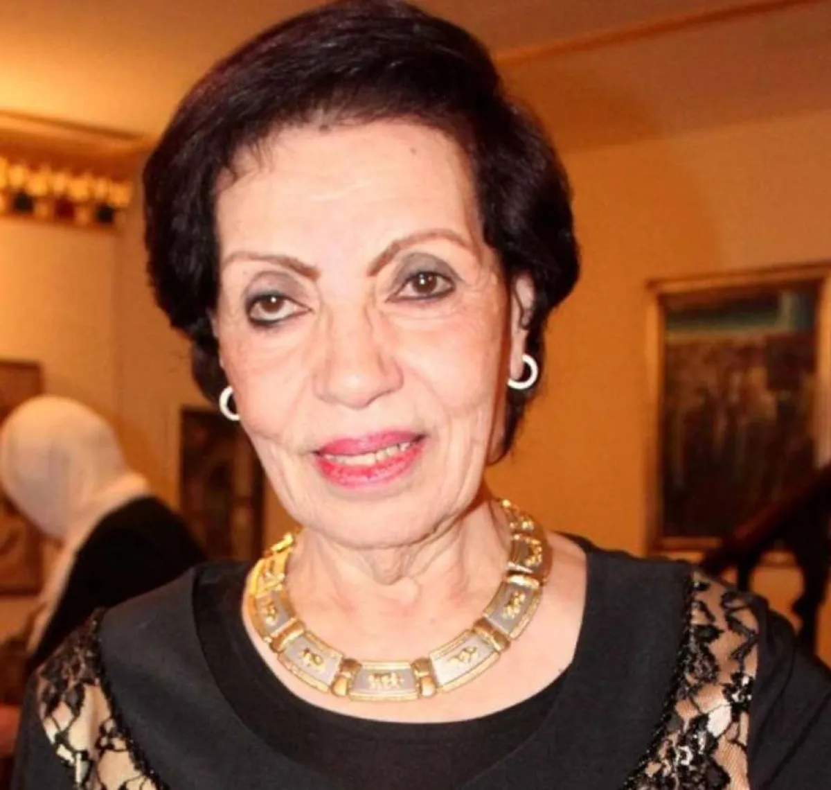 رجاء حسين - صورة من أرشيف سيدتي