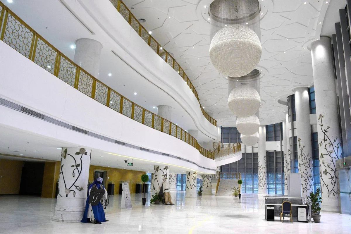 دار الأوبرا في عاصمة الجزائر حيث أقيم الحفل- الصورة من موقع دار الاوبرا 