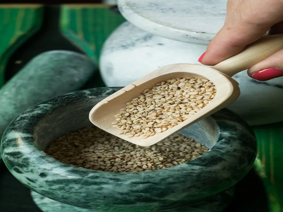 صورة لبذورالسمسم