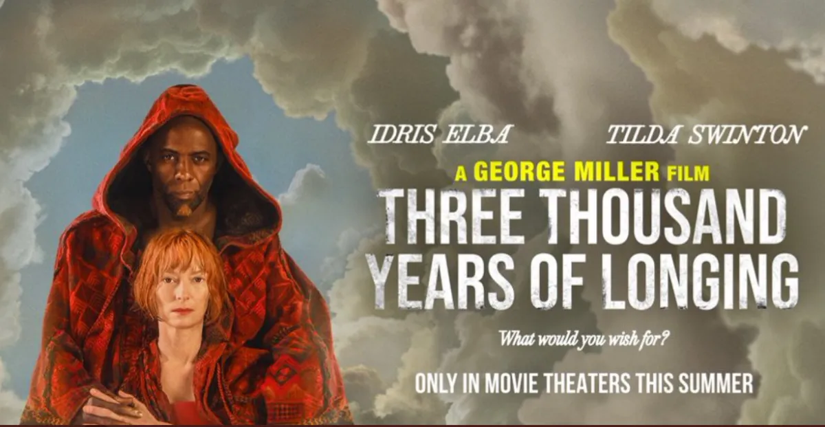 Three Thousand Years Of Longing - الصورة من حساب الفيلم على تويتر