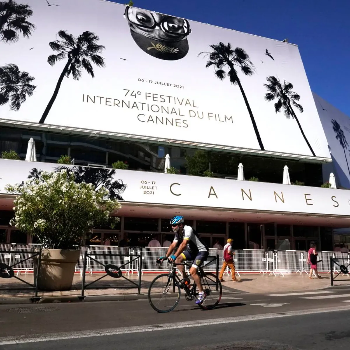 صورة من مقر إقامة مهرجان كان السينمائي