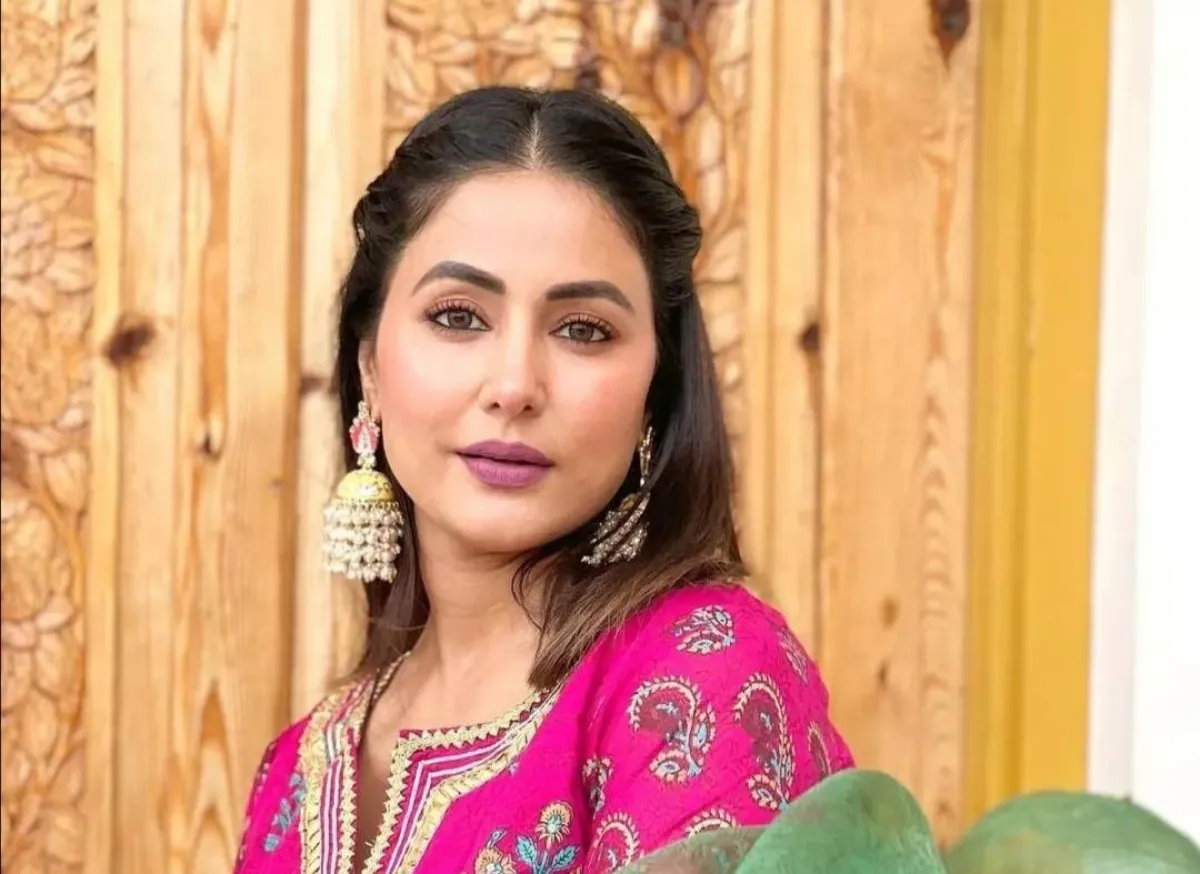 هينا خان- الصورة من حسابها على إنستغرام