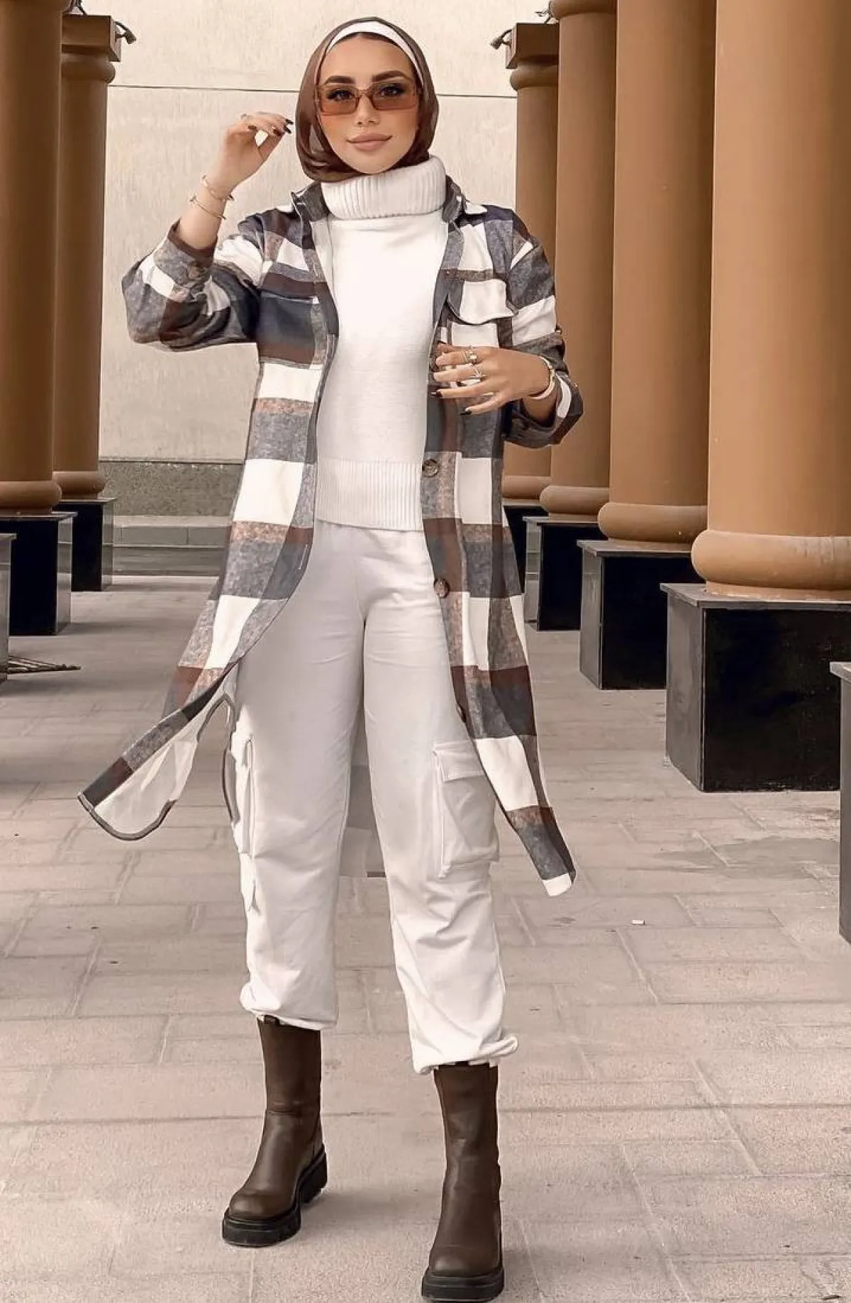 اطلالة الكاروهات