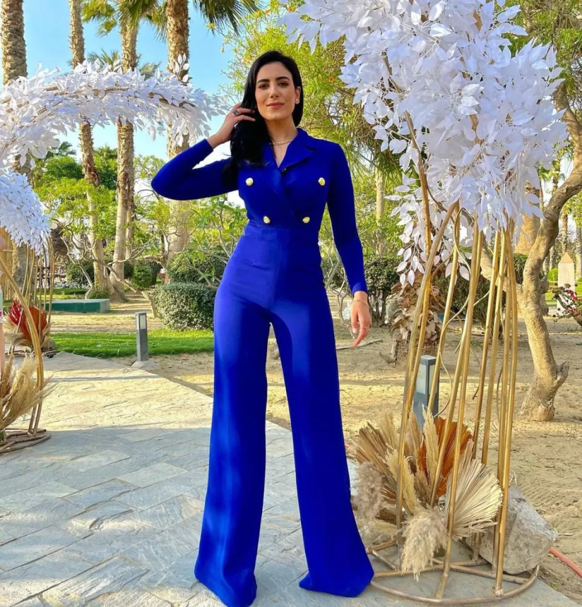 ولاء الشريف - الصورة من حسابها على إنستجرام