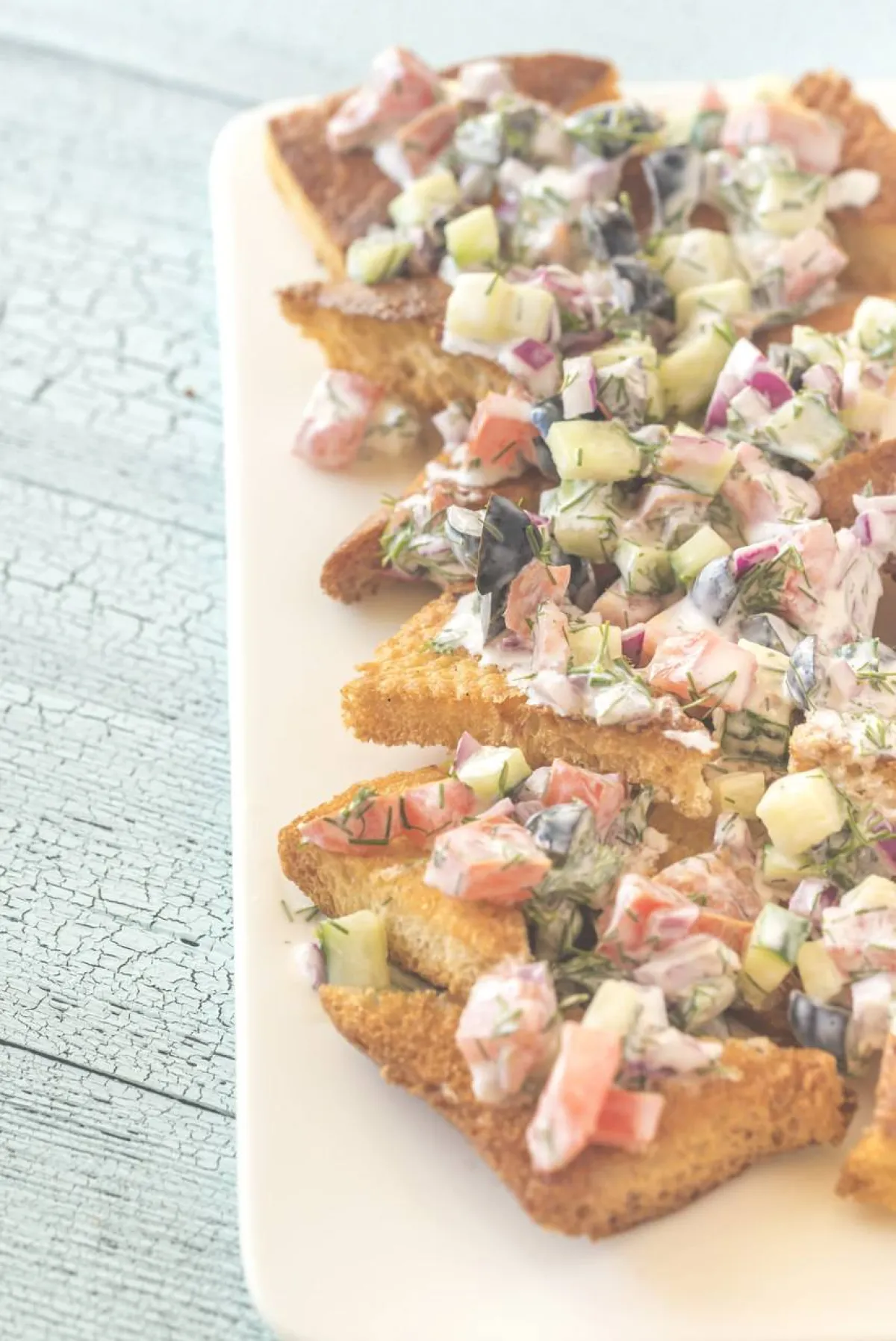 بيتا مع الخضروات والجبنة