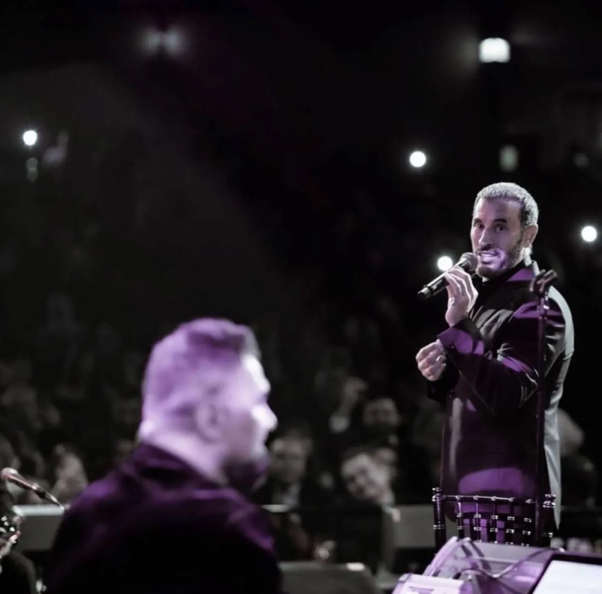 كاظم الساهر - الصورة من حسابه على الانستجرام