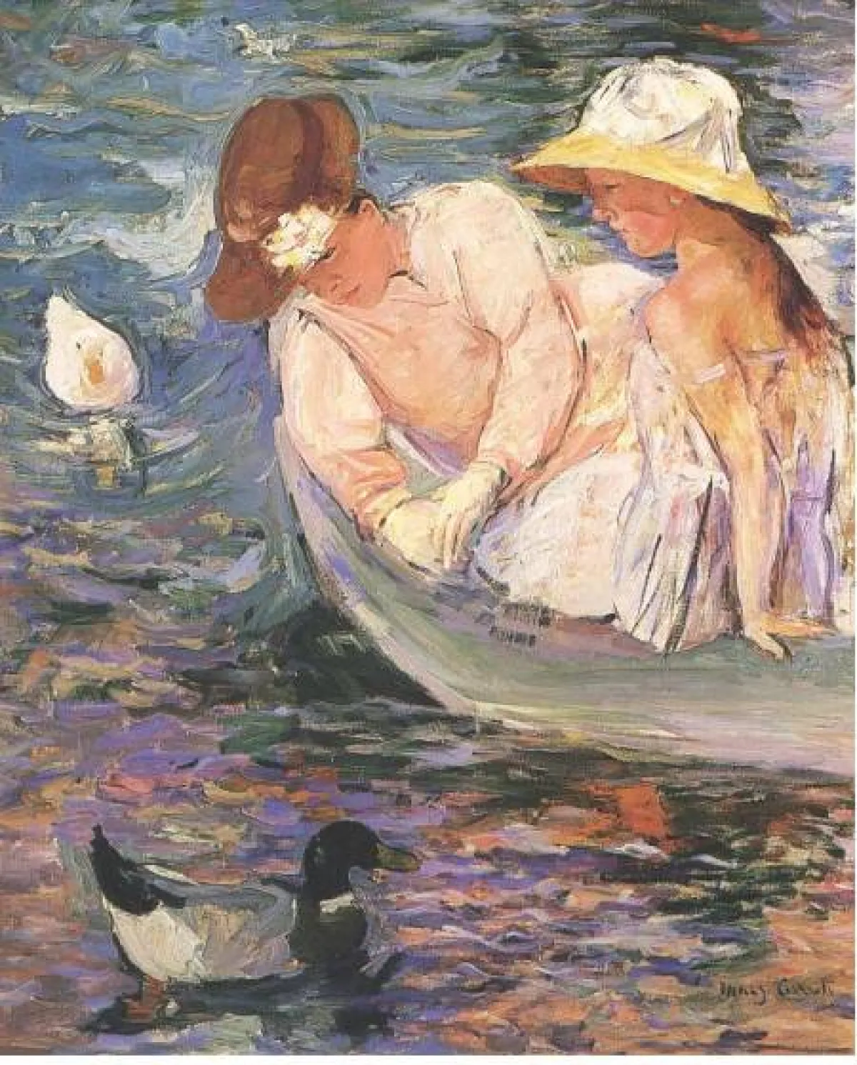 لوحات من المدرسة الانطباعية