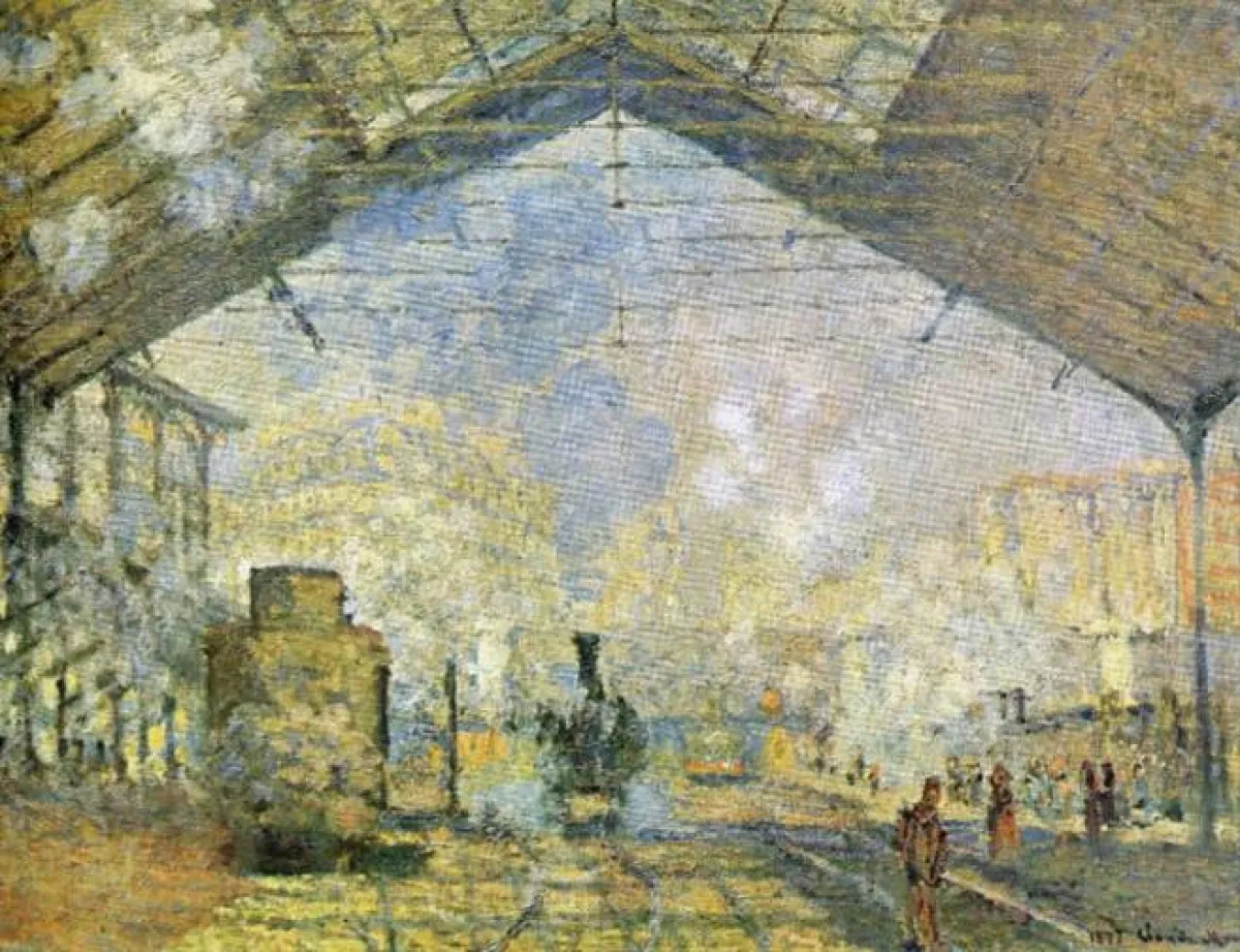 لوحات من المدرسة الانطباعية