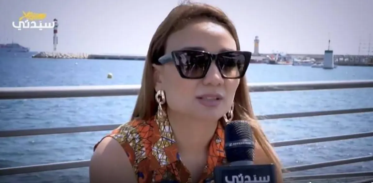 رؤى المدني -  الجناح السعودي في مهرجان " كان"-الصورة خاصة بـ"سيدتي" 