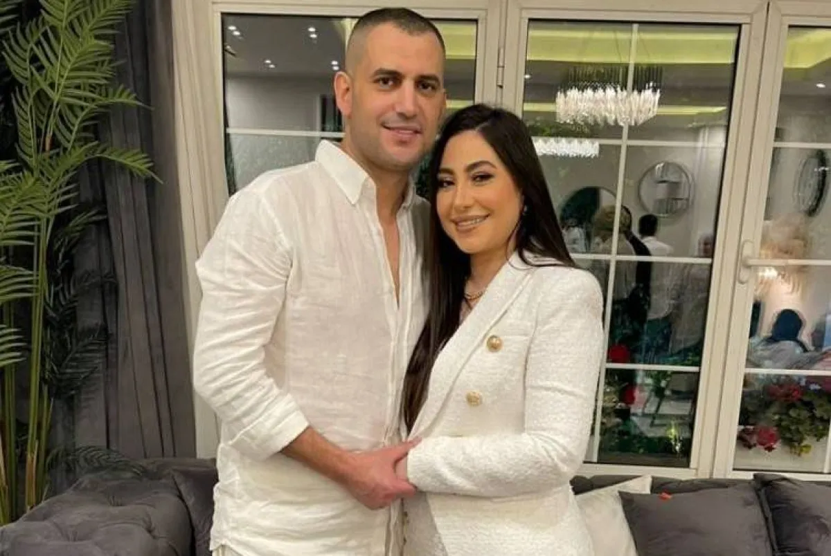 بوسي وهشام ربيع - الصورة من مكتبها الاعلامي