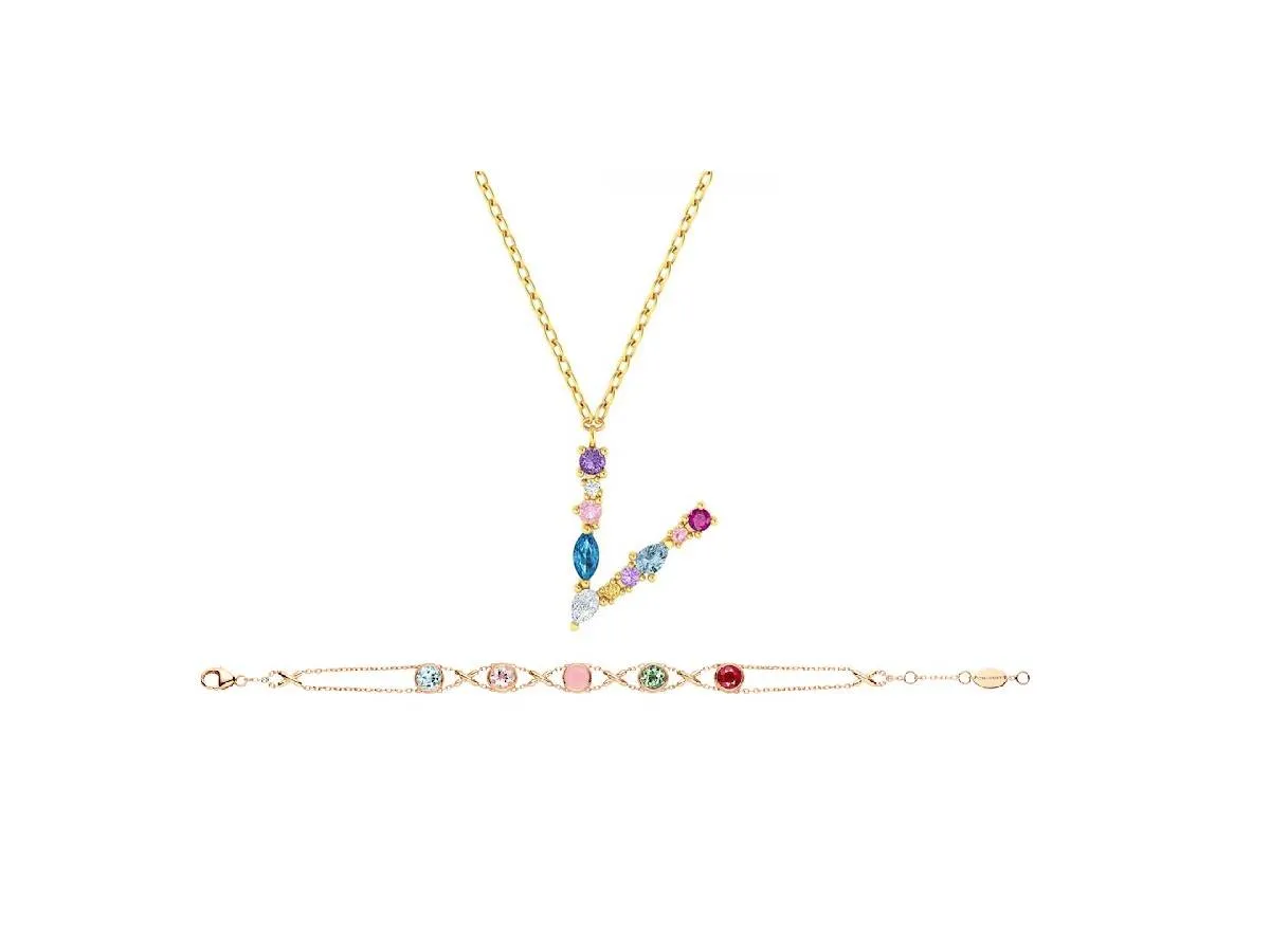 مجوهرات مرصّعة بأحجار متعددة الألوان لصيف 2022