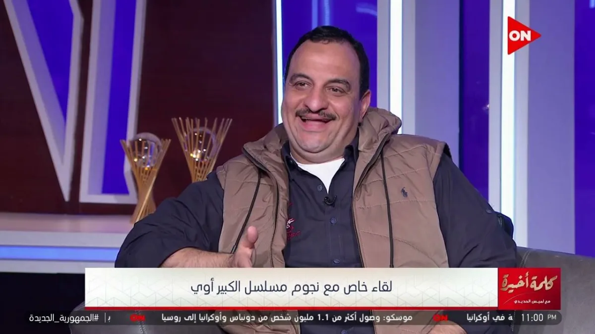 هشام إسماعيل خلال استضافته مع الإعلامية لميس الحديدي - الصورة من حساب شاشة أون على يوتيوب