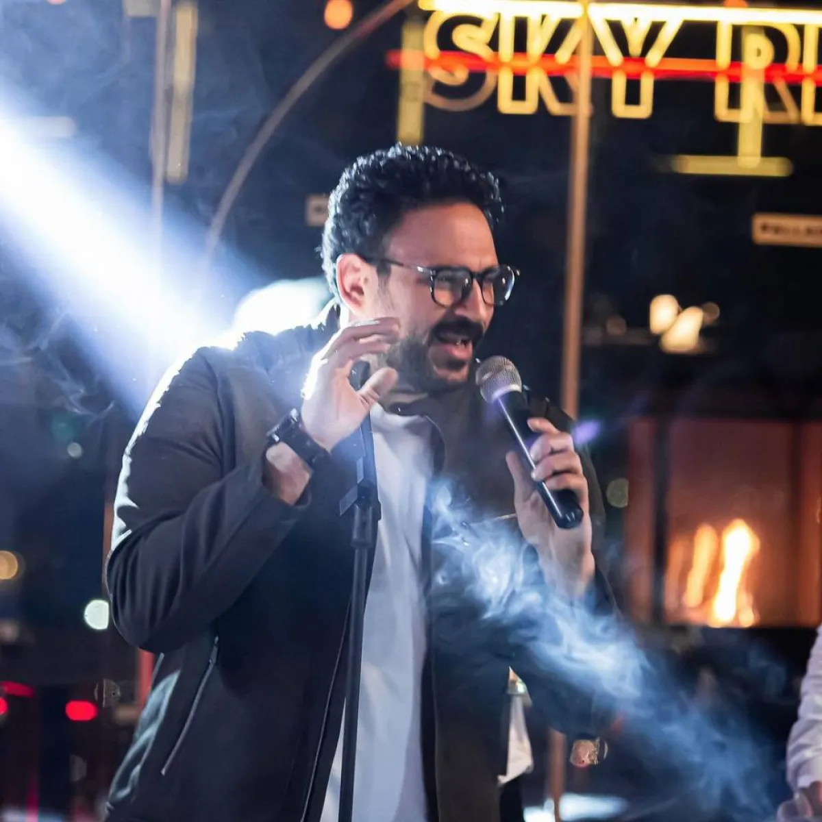 أكرم حسني - الصورة من حسابه على انستغرام