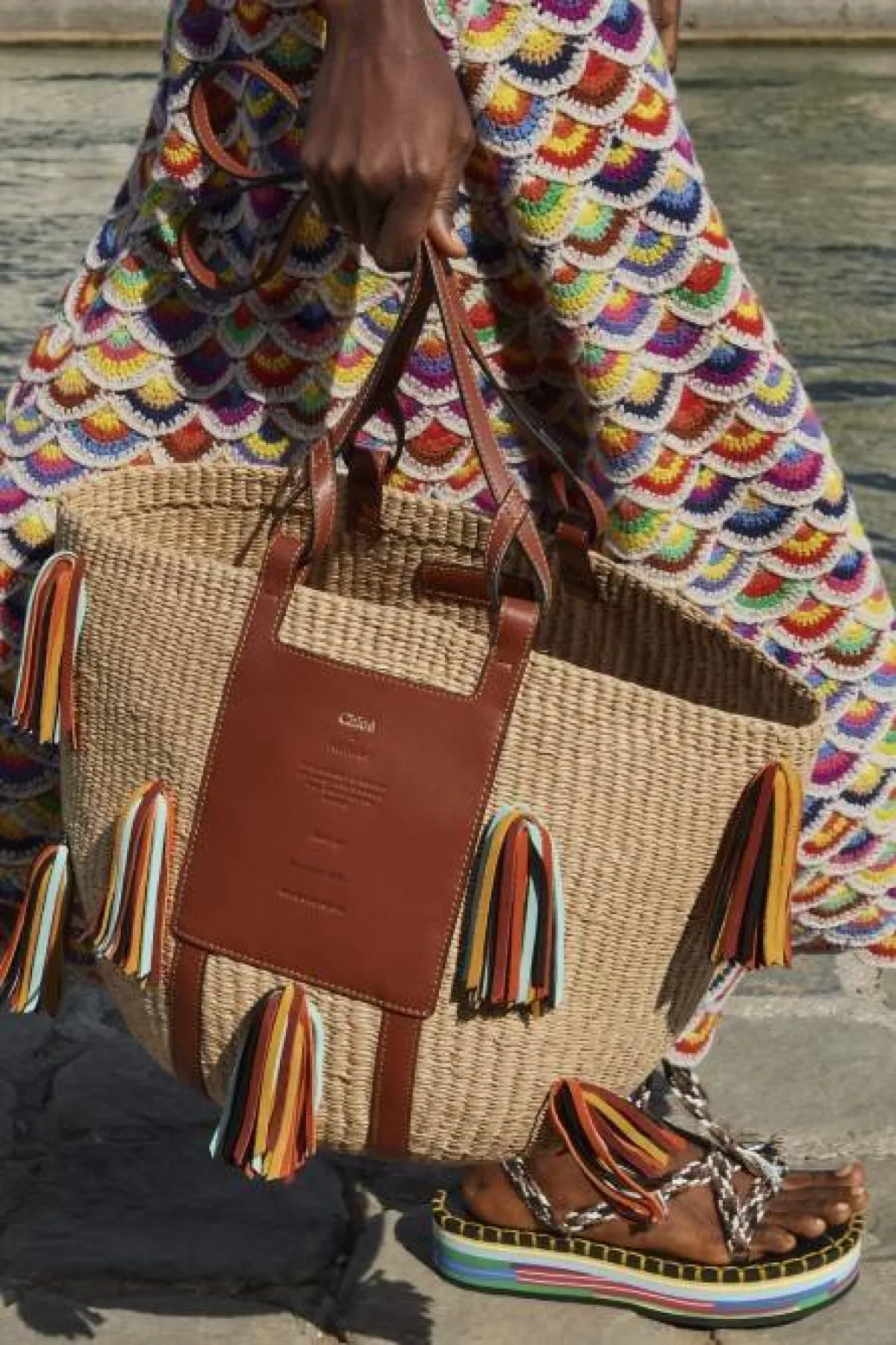 موديلات حقائب قشّ