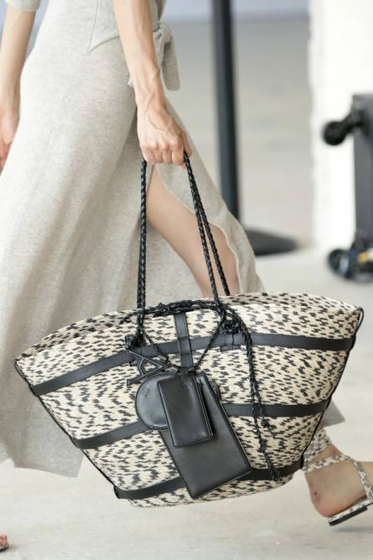 موديلات حقائب قشّ